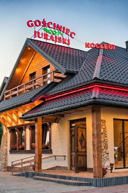 Hotel Gosciniec Jurajski Zarki Exterior foto